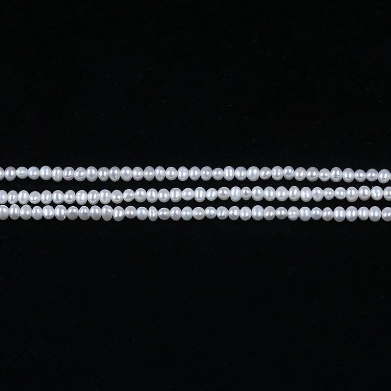 

White Potato Shape Fresh Water Pearls for Jewelry Making