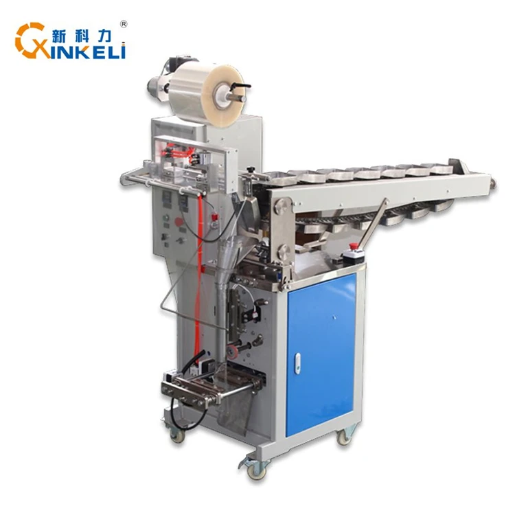 
small bucket type vertical packing machine for mixed candy and toy packaging 
