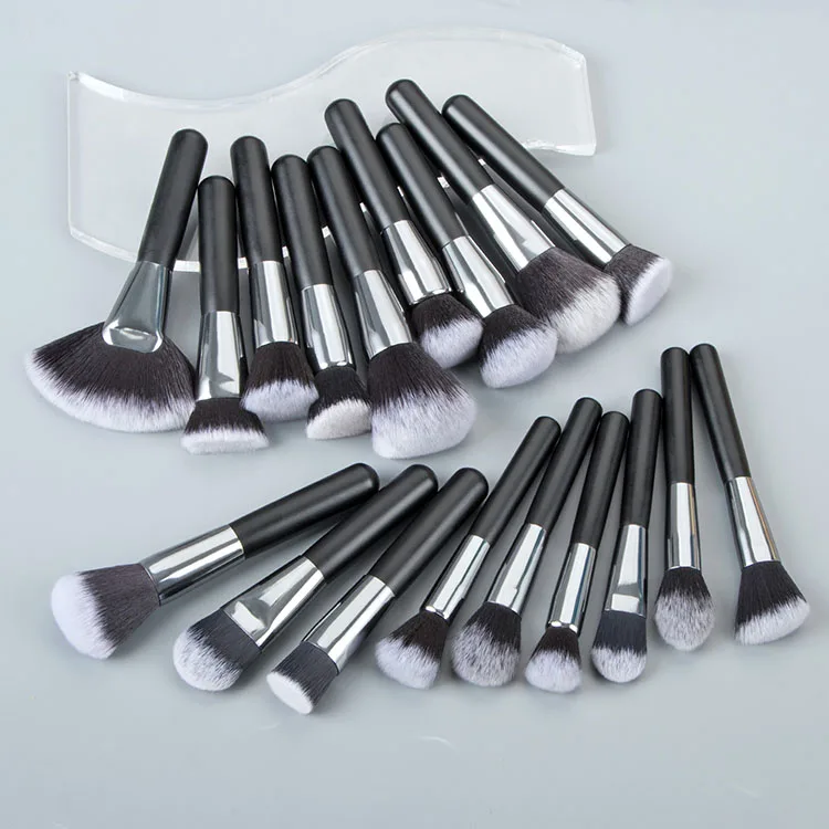 

Full Set Cosmetic Brush Luxury Synthetic Hair Foundation Powder Eyeshadow Blending Beauty Tool Kit 40pcs Makeup Artist Brush Set