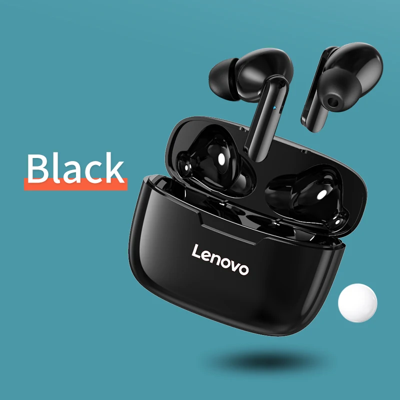 

Summer 2021 Lenovo XT90 BT 5.0 Waterproof IPX-5 Wireless Headphone Protable HIFI Speaker Earbuds Wireless Earphone