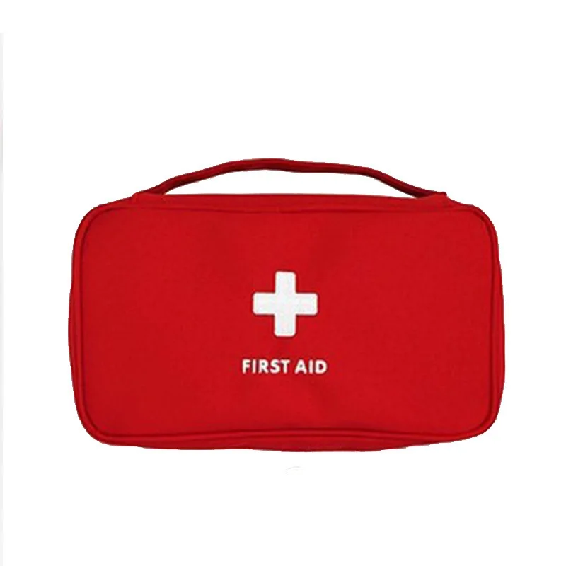 

Outdoor Travel Red Cross First Aid Kit Student Oxford Cloth Emergency Compartment Medicine Bag