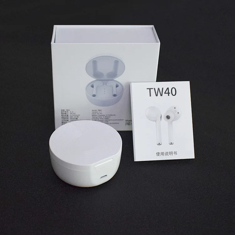 tws40 2019 best v5.0+der waterproof wireless earbuds True Wireless Stereo Earbuds wireless headphones - ANKUX.COM