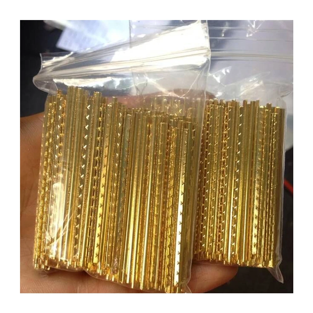 Wholesale Brass Fretwire Frets Round Line Guitar Fret Wire For Guitar Bass Ukulele Mandolin