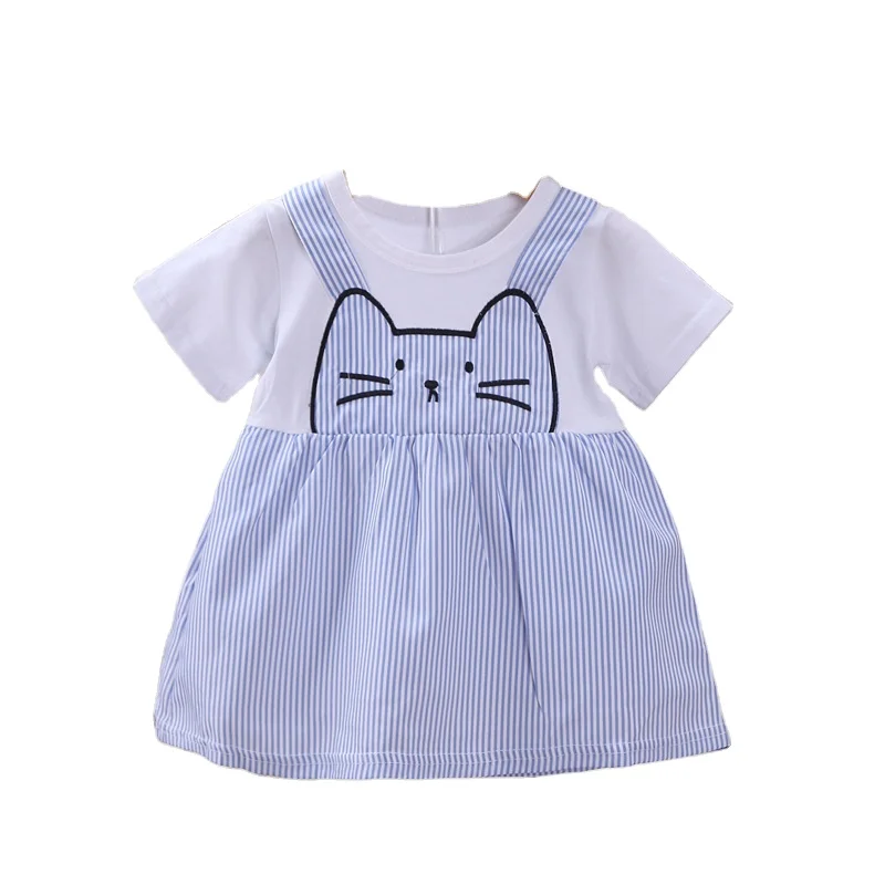 

OEM service girls summer clothing set girls top dress for girls, Picture