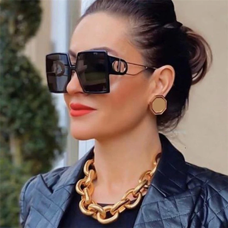 

Kenbo Eyewear Fashion Square Sunglasses Oversized Designer Famous Brands Luxury Sunglasses Women 2021