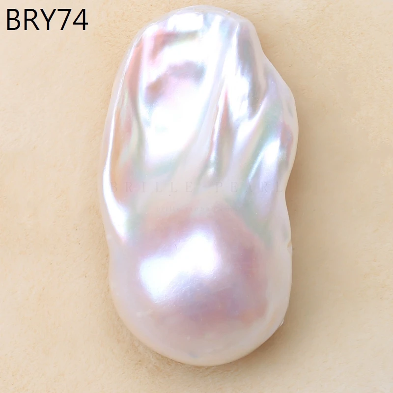 

27-32MM VarietiesOf Large Particle Smooth Baroque Shape Bead Nucleus Irregular Freshwater Pearl Diy Decorative Pearl Loose Bead, As picture