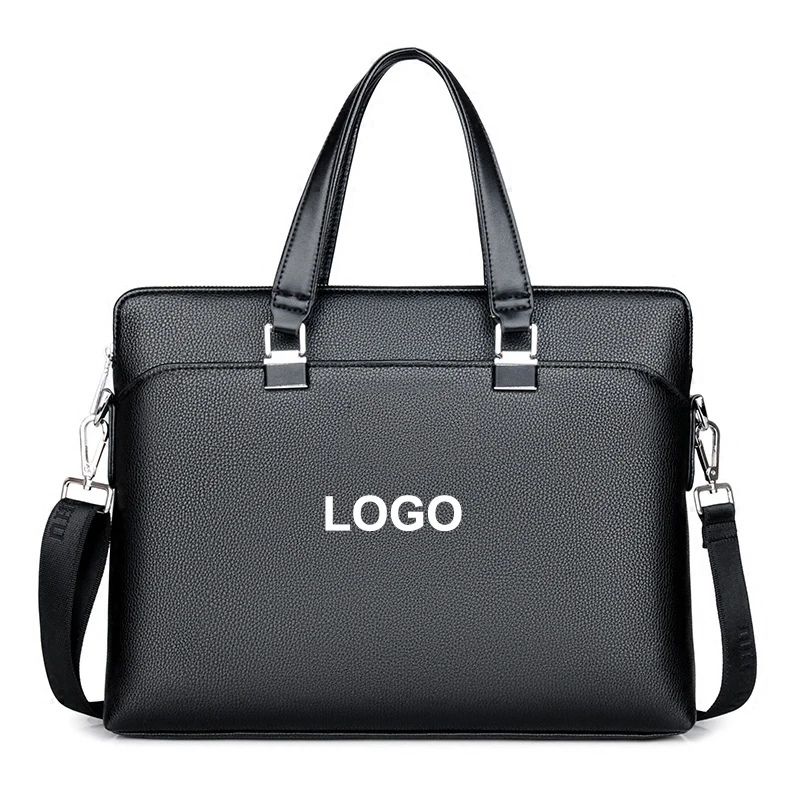 

Wholesale And Customize New Style Fashion Business PU Leather Briefcase For Men, Customized