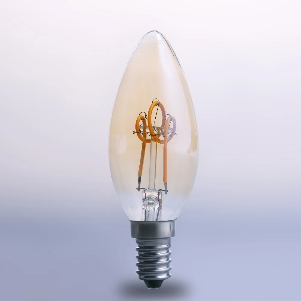 2020 New design best selling dimmable candle led filament bulb