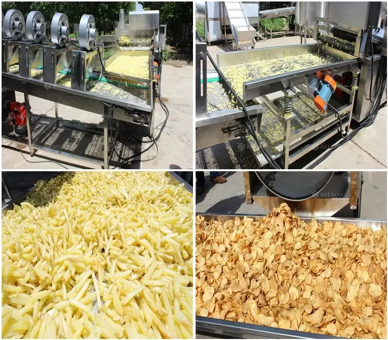 Plantain Chips Making Machine Banana Chips Cutting and Processing Machines