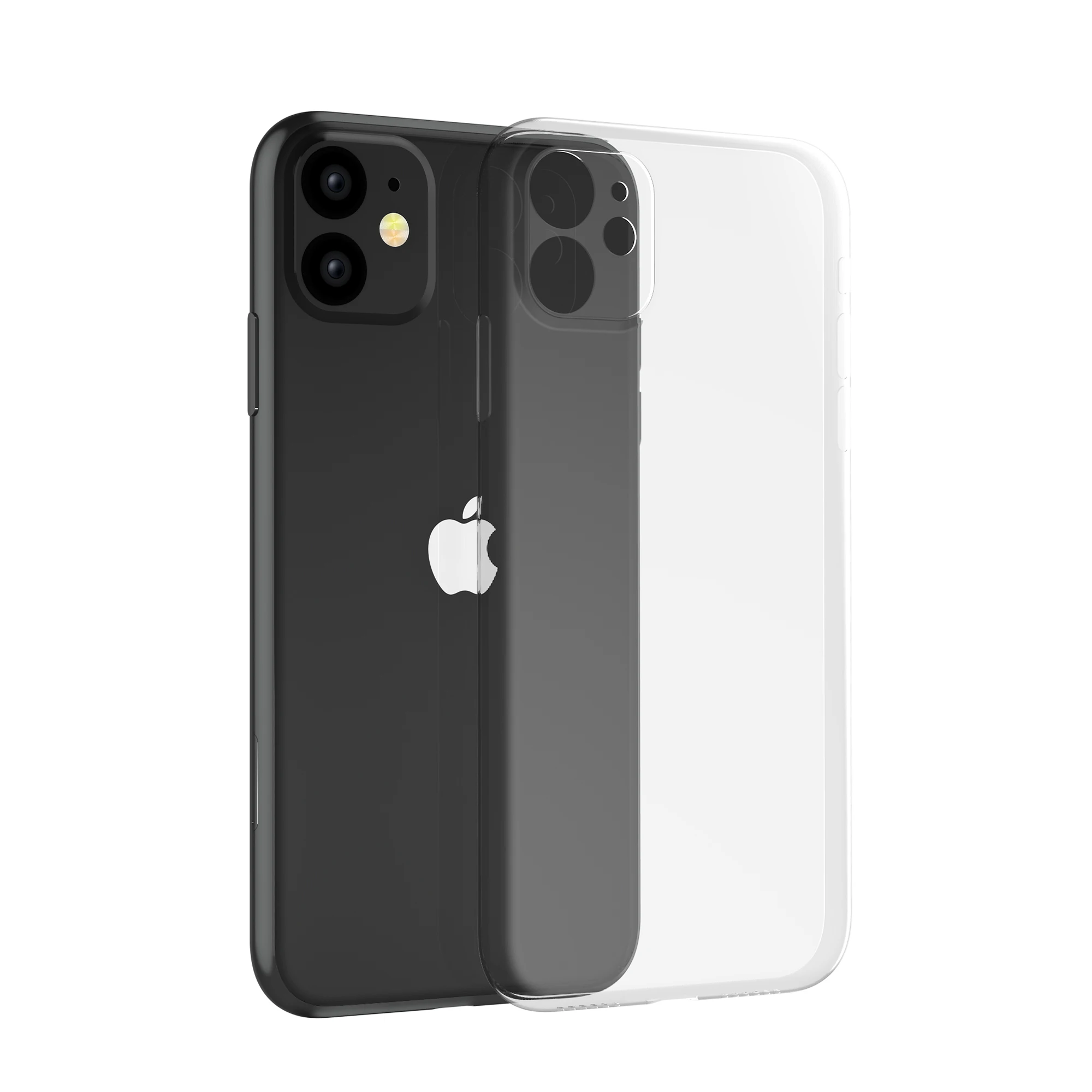 

good grip 4-side protection pp phone cover for iphone 11 transparent case, new design for iphone 11 pro max transparent case