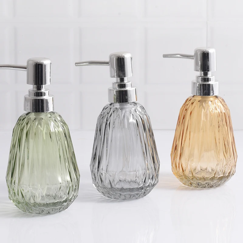 

Bathroom Glass liquid Soap dispenser