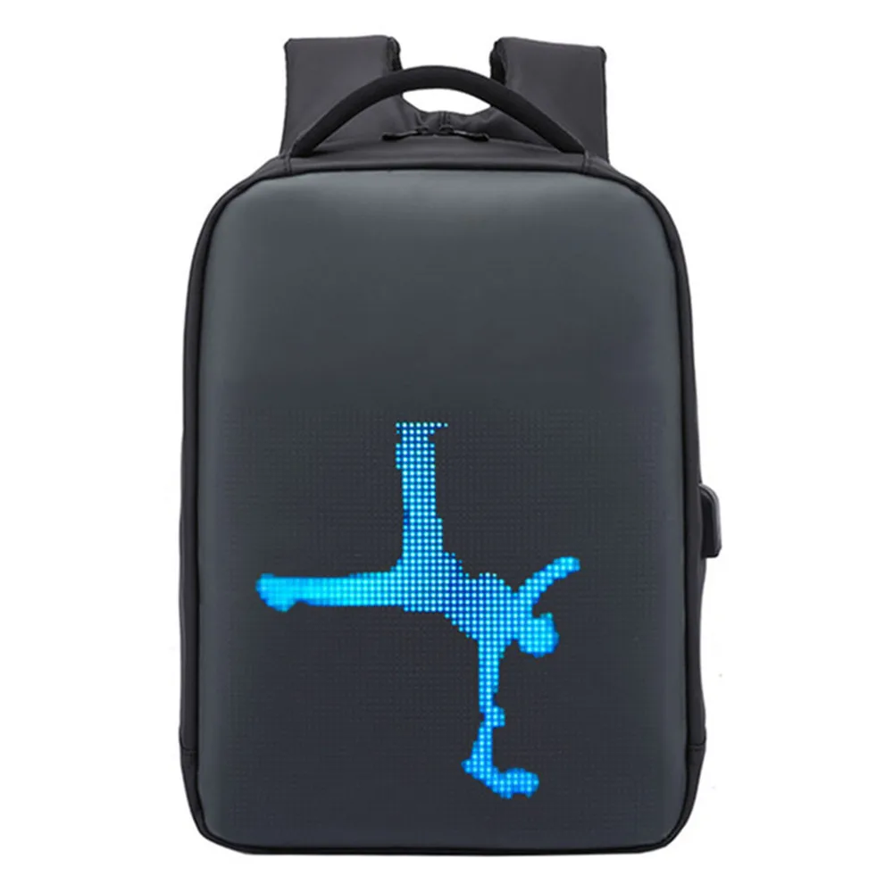 

Custom logo pixels bags custom logo pixels bags led backpack with usb pixs backpack, Customized colors