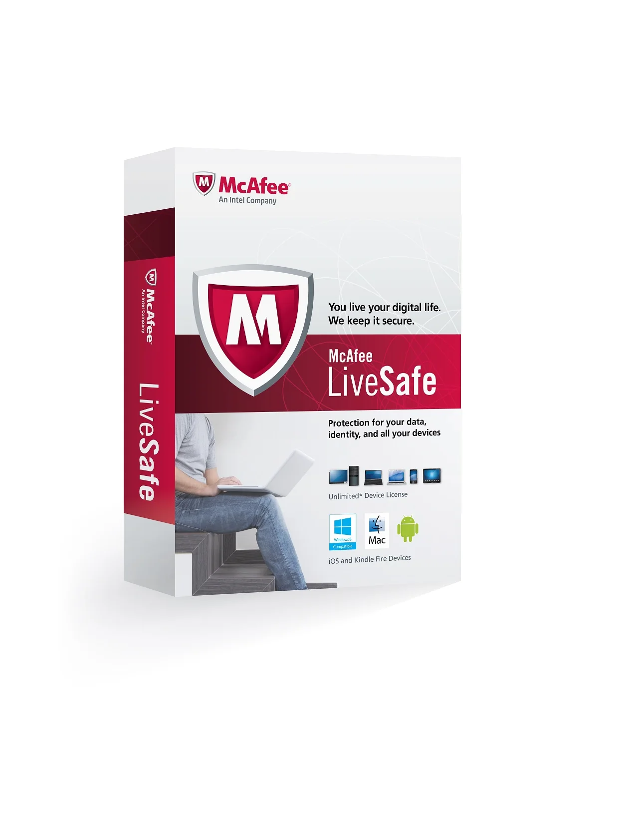 

McAfee comprehensive protection antivirus software 1year 3 user digital license key 100% online activation code