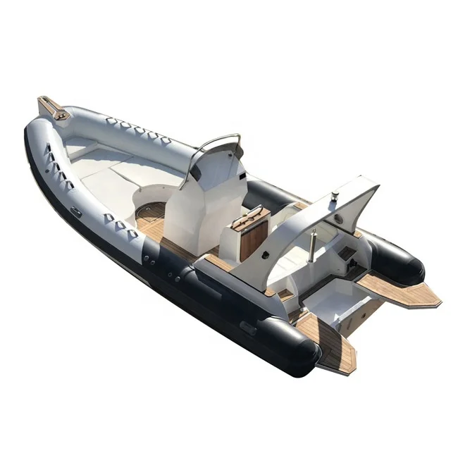 

22ft RIB 680 Orca Hypalon Rigid Fiberglass Hull Inflatable Boat For Sale, Optional