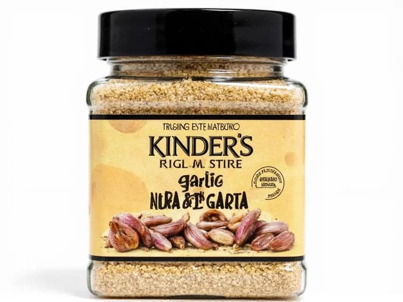Kinder's Buttery Garlic Seasoning: Organic Dairy-Free Flavor Guide