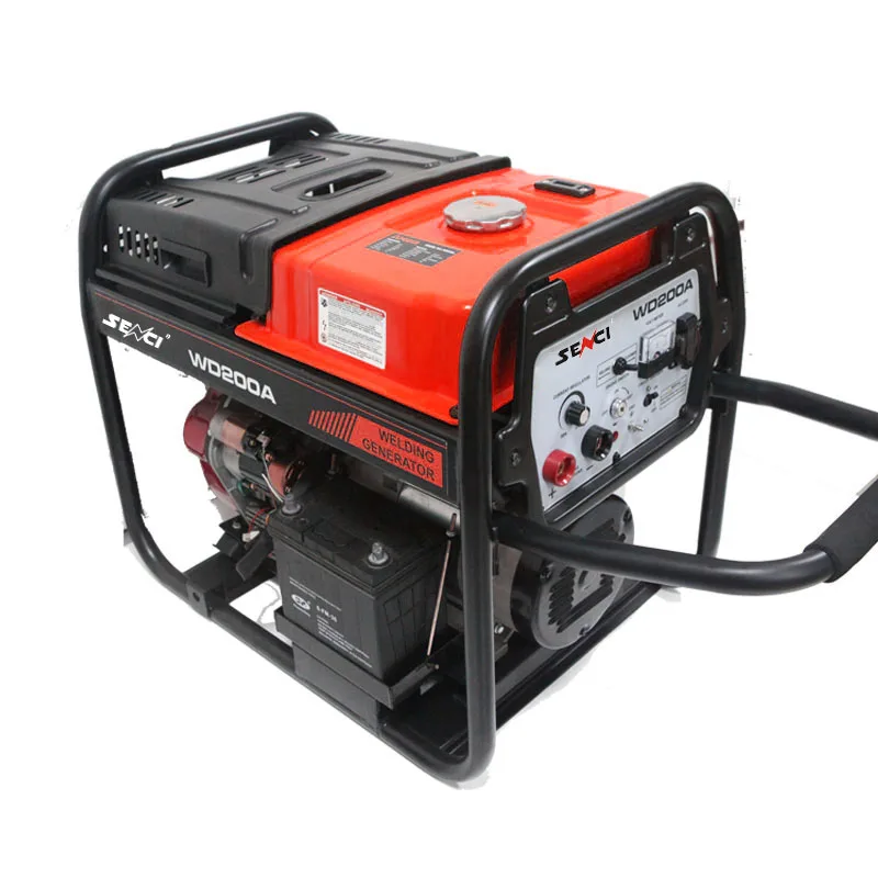 Senci Industry Diesel Welder Welding Generators 150a 200a With Avr ...