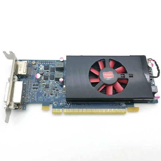 

Original brand AMD HD7570 1G graphics card DDR5 video memory half-height graphics card small chassis knife card game graphics ca