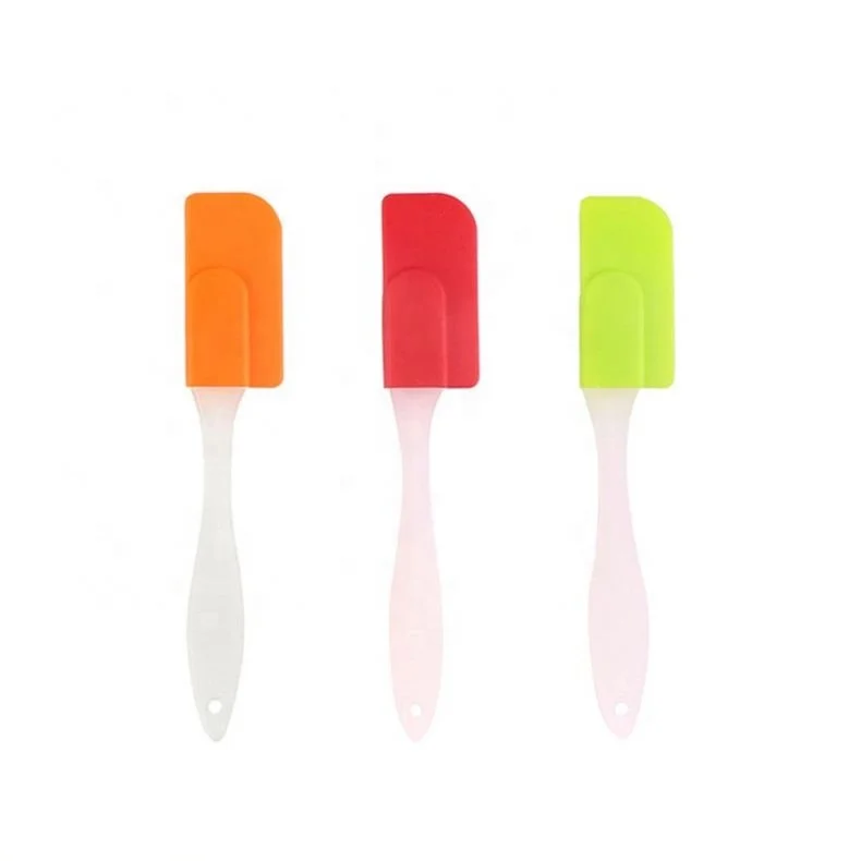 

Heat-Resistant Non-Stick Baking Tools Cake Spatula, Red/orange/green