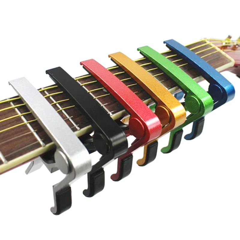 Various Color Selection Aluminum Material Strong Grip Capo Guitar Acoustic Classical Guitar Capo