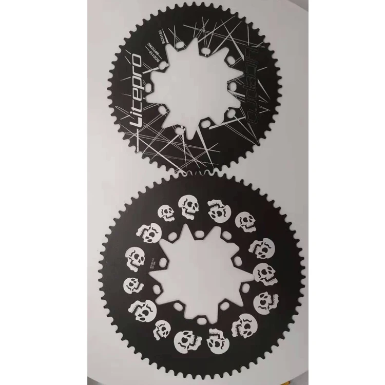 

BCD110/130 single speed chainring dead fly fixed chainring round or oval, Customer's request