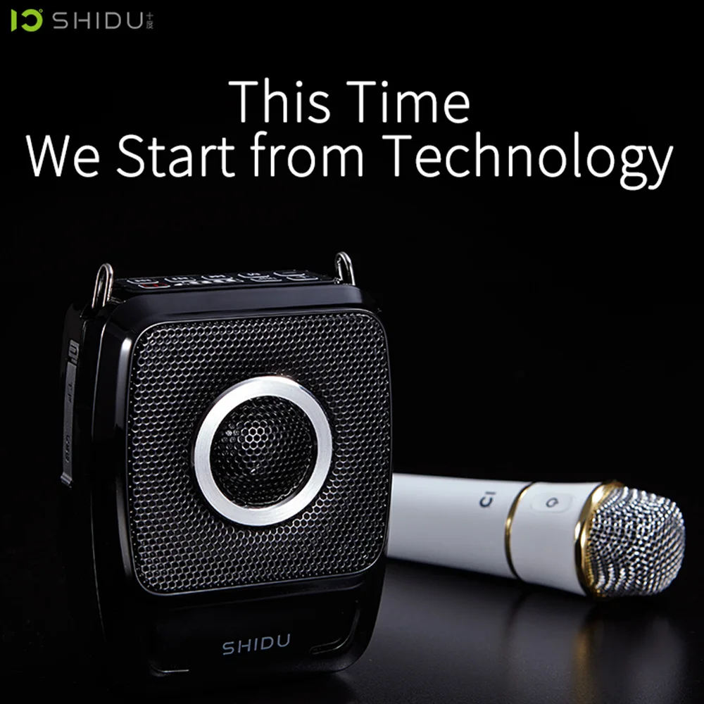 Shidu 25w Amplifier Portable Mini Speaker Wireless Voice Teaching Tour