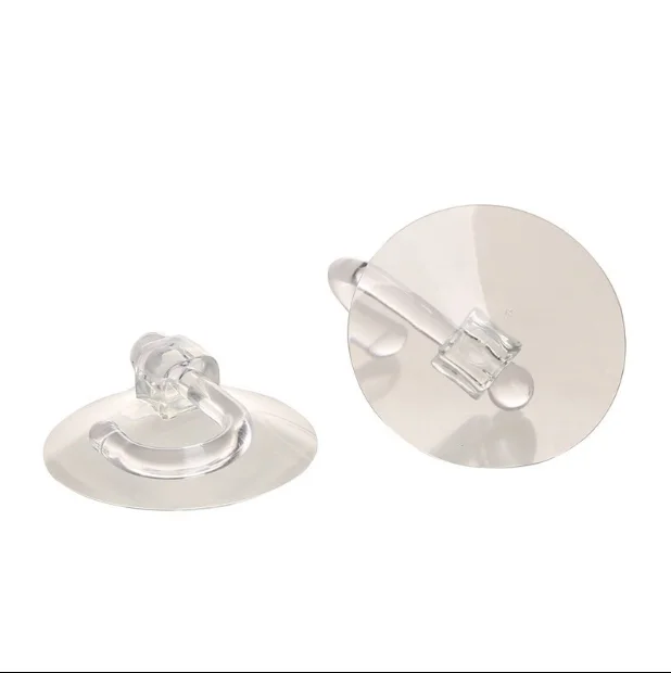 

Suction Cup Hook Plastic Reusable Hook Clear Plastic Suction Hook, Customized