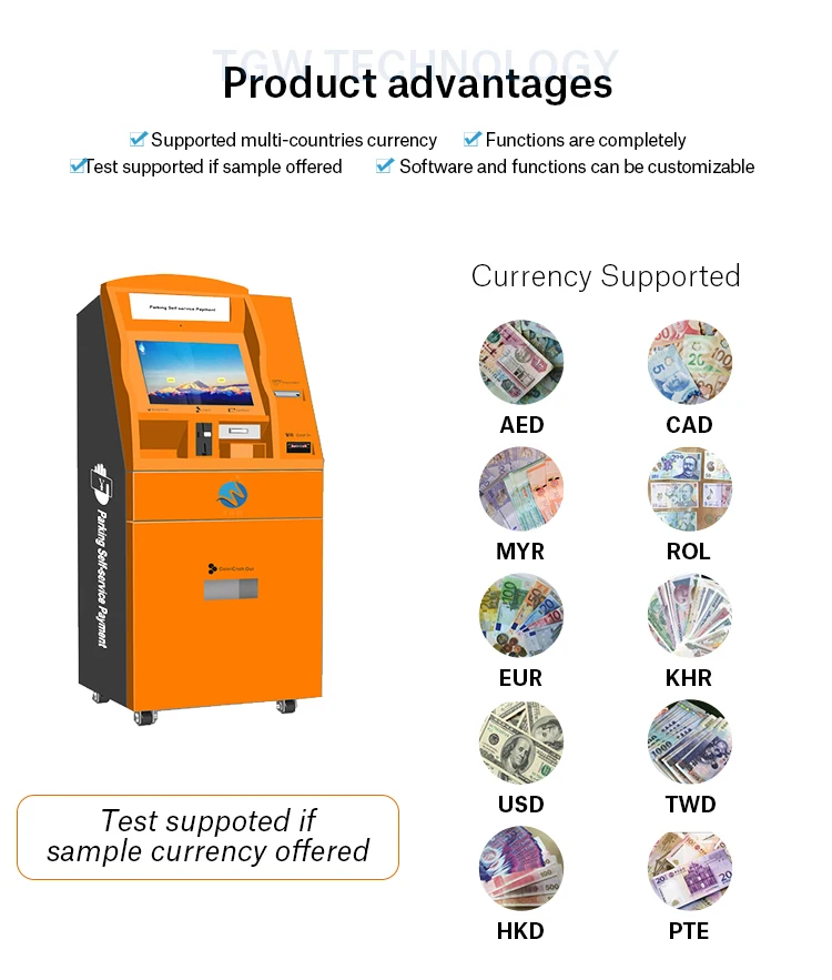 Atm Parking Custom Atm Machinekiosk Payment Machinetouch Vending