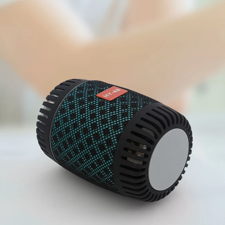 HY-48 Bluetooth Speaker 5W Heavy Bass Column Subwoofer Portable Wireless Loudspeaker Stereo Waterproof with Power Bank - ANKUX.COM