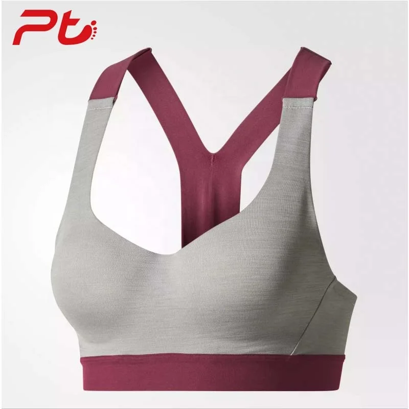 

OEM custom brand fitness sports bra shockproof yoga bra for women, As picture