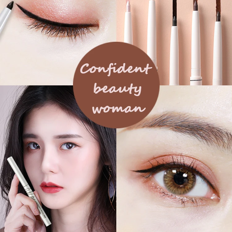 

Custom Private Label Colorful Eyeliner Pencil Brown Colors Glue Multichrome Water Proof Eyeliner