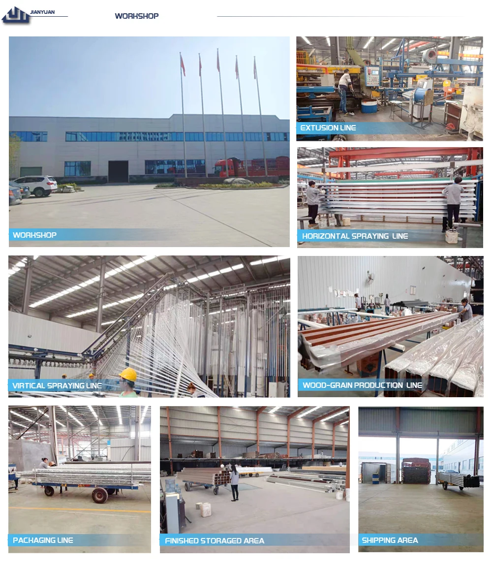 The best door window extrusion aluminum profile for sliding door