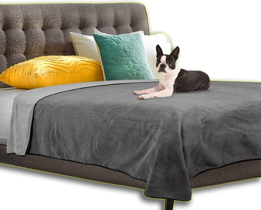 

Ecofriendly Reusable Washable Non Slip Pee Pads Pets Soft Waterproof Polar Fleece Blanket