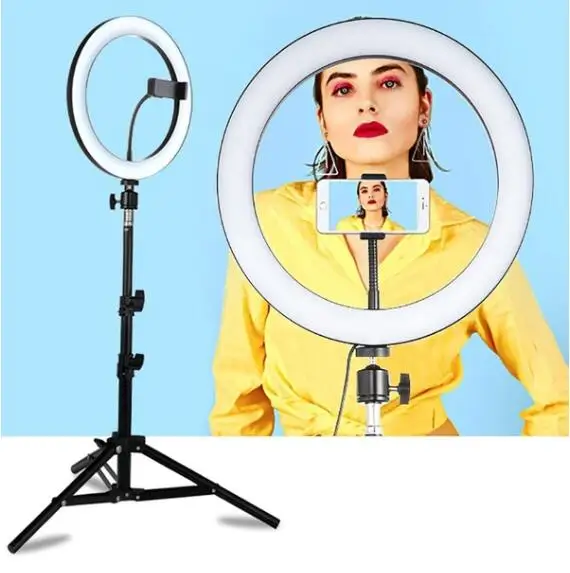 

2020 new 26cm 10inch Dimmable make up studio usb ring fill light