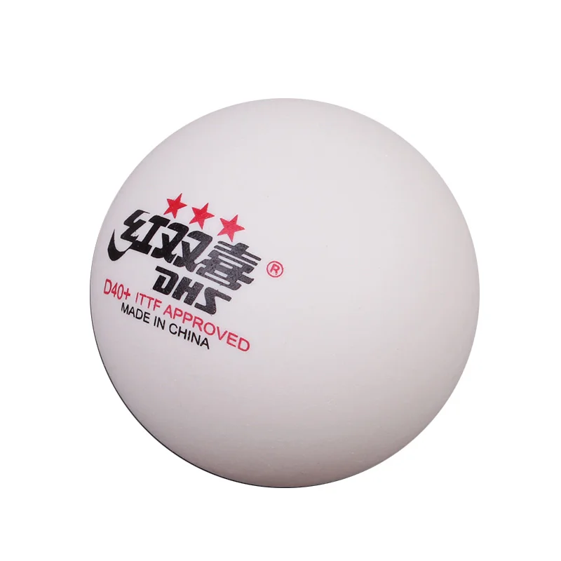 

new model ITTF approved ABS plastic white high quality wih seamed 40+ dhs 3 star table tennis balls