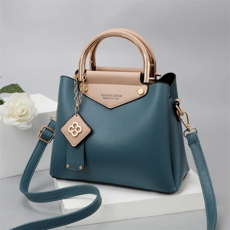 

China Goods Wholesale High Quality PU Shoulder Crossbody Bag Women Handbag, Customizable