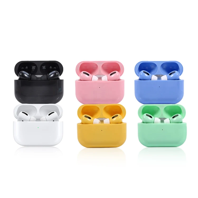 

Air Pro3 Frosted Feel Touch Control Po p up Window Connection TWS 5.0 Stereo Mini Wireless Earphone For iPhone Android, White,black,pink,blue,yellow,green
