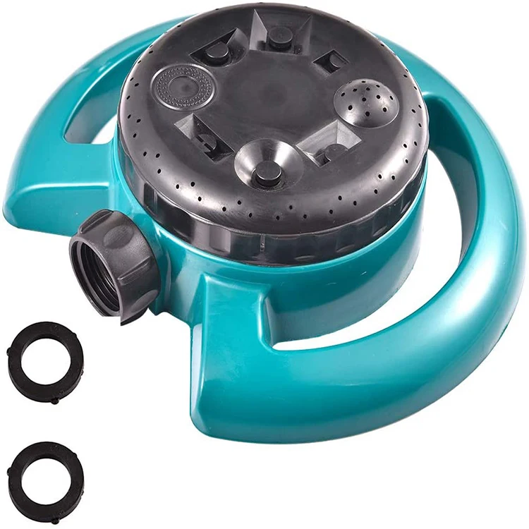 

8 Patterns Plastic Garden Water Sprinkler Dial 360 Degree Garden Lawn Sprinkler For Watering Flowers, Custom color
