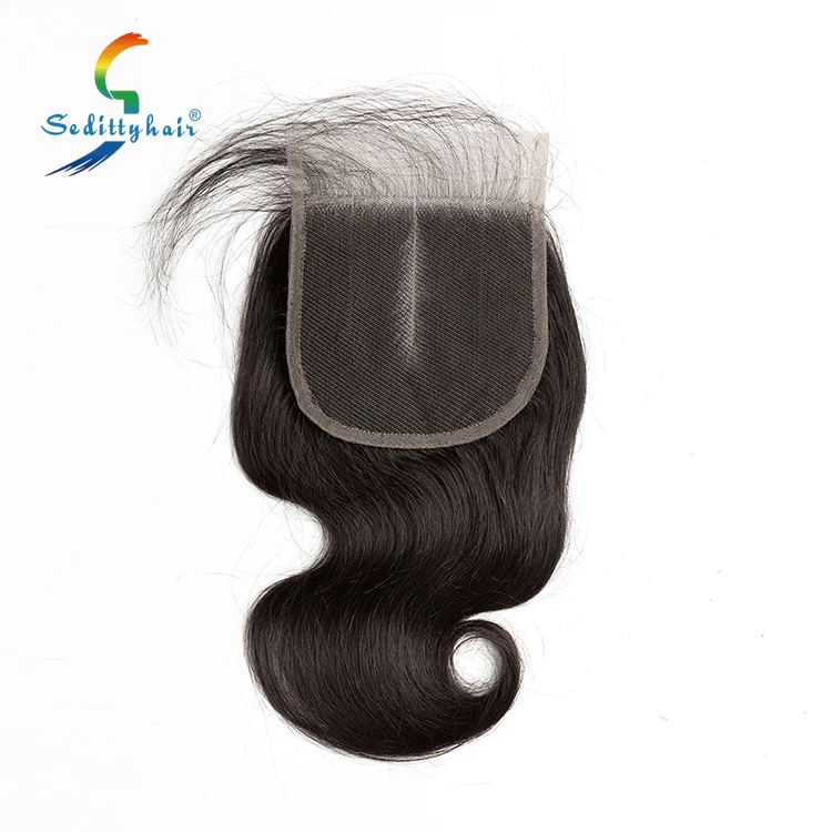 

malaika hair cheveux naturels 10A 4x4 Virgin Aligned 100% Human Hair Lace Closure, Natural color lace wig