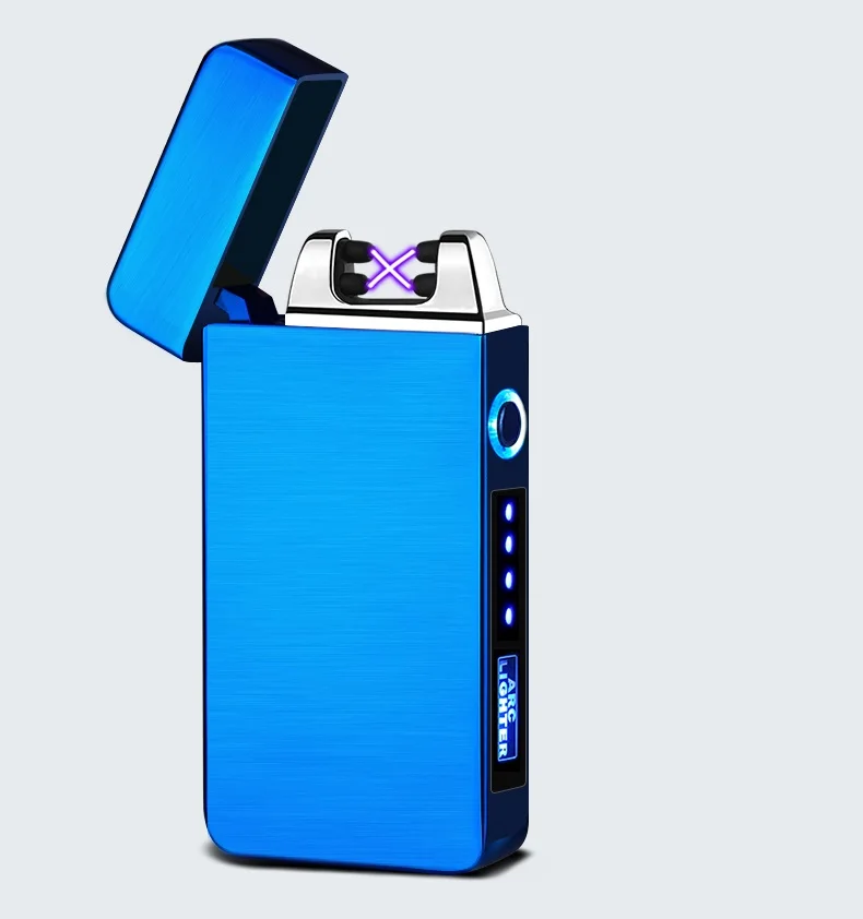 

Popular Rechargeable ARC electric lighter usb charging for cigarette and cigar, 10 colors
