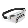 2019 trending promotional PVC beach waist bag women holographic Fanny Pack Bum Bags for women