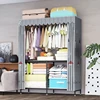 Bottom heightening foot cloth cupboard wardrobe showcase
