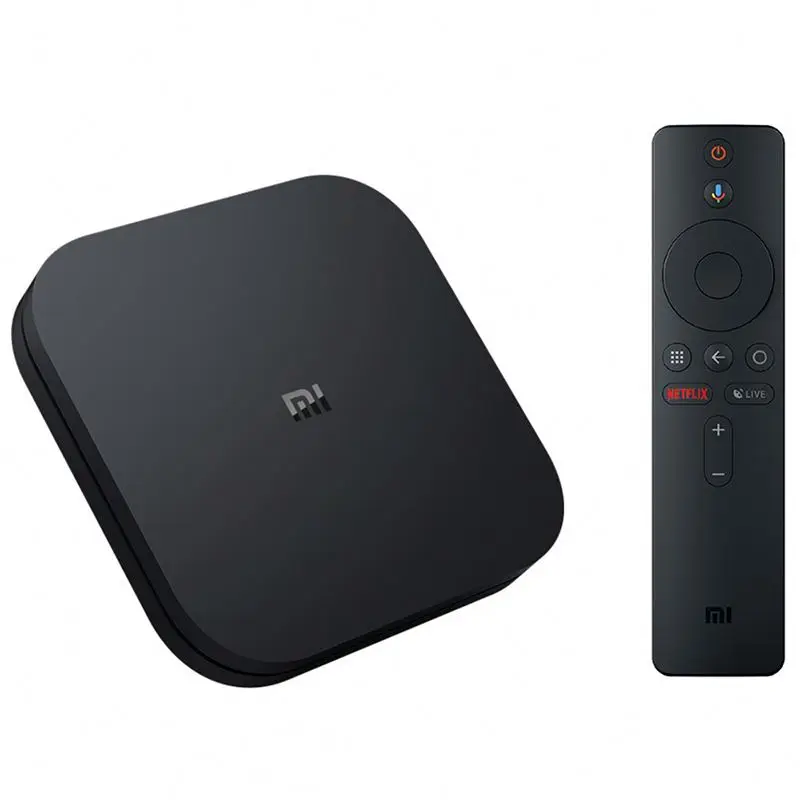

Mi Box S Original Global Version 4K Ultra Hd Android Tv 8.1 Set Top With Google Assistant, Black