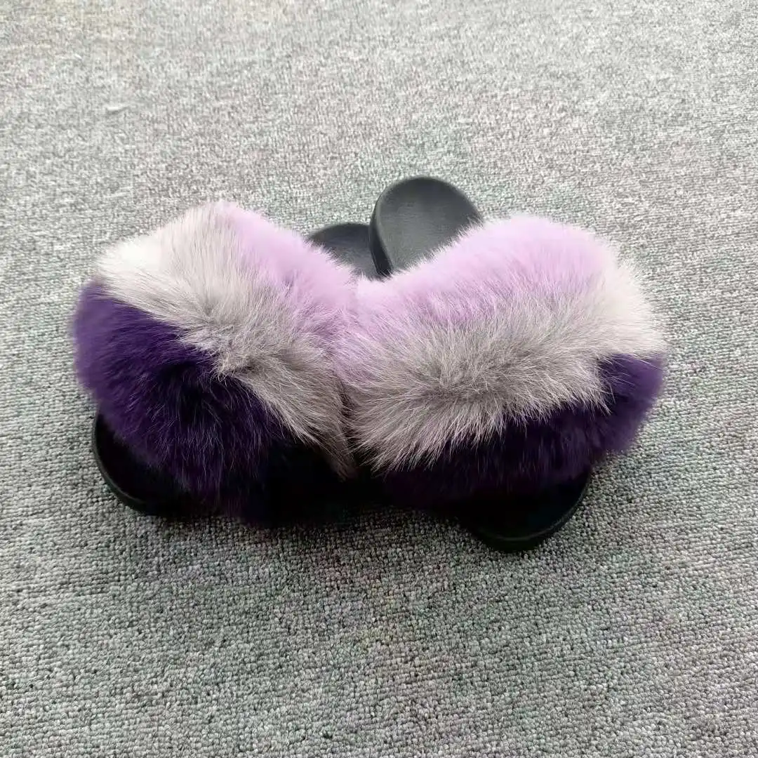 

The latest slippers, fur, ladies slippers, fur designer fur slippers, Customized color