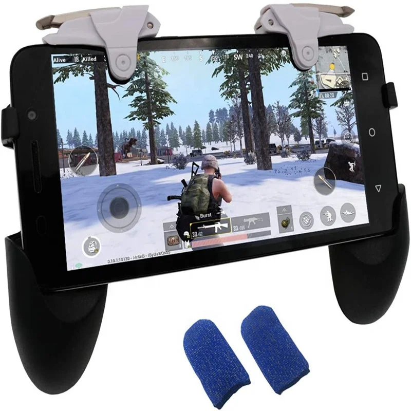 

New Arrival Mobile Game Controller for PUBG Shooting Gaming Joystick with Mobile Controller, Black