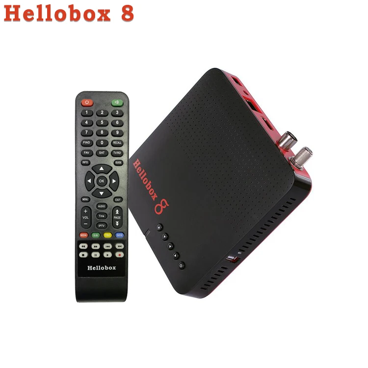 

H.265 Satellite receiver DVB-T2 DVB-S2 Combo Hellobox 8 support Auto Powervu Biss Xtream IPTV CCCam Scam Youtube