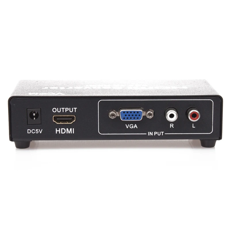 

VCOM VGA Port to HDMI Multi Port for TV Converter with Stereo Audio Support 1080P for HDTV PC Monitors