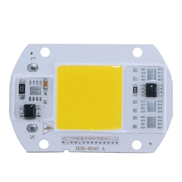 LED COB Bulb Chip 30W 50W LED Chip 110V 220V Input Smart IC Fit For DIY LED Flood Light Cold White Warm White Street Lamp