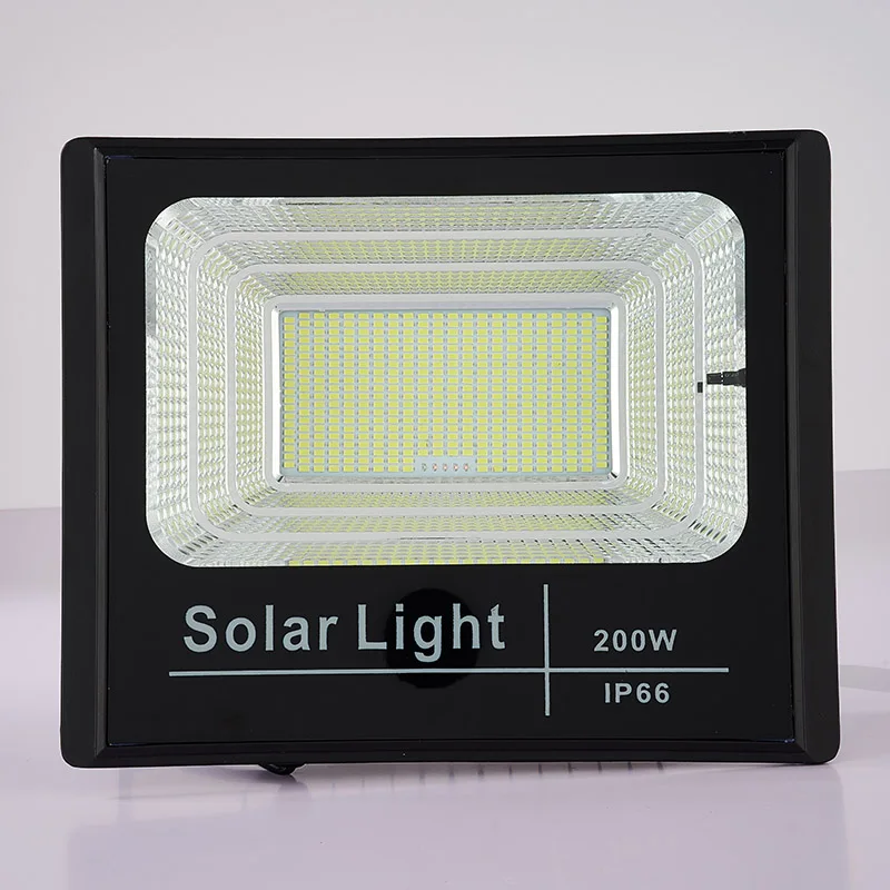 
Waterproof Ip66 aluminum alloy 25W 40w 60w 100w 200w flood solar led light garden outdoor 