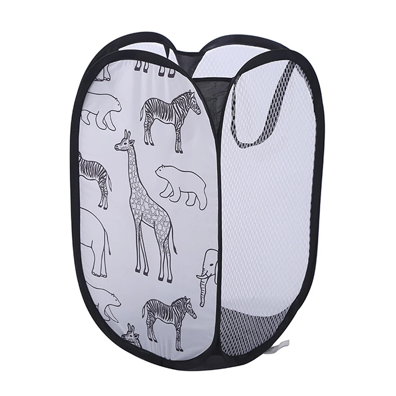 

Cartoon Giraffe Laundry Basket Bathroom Dirty Clothes Storage Dirty Clothes Basket Animal Pop Up Basket