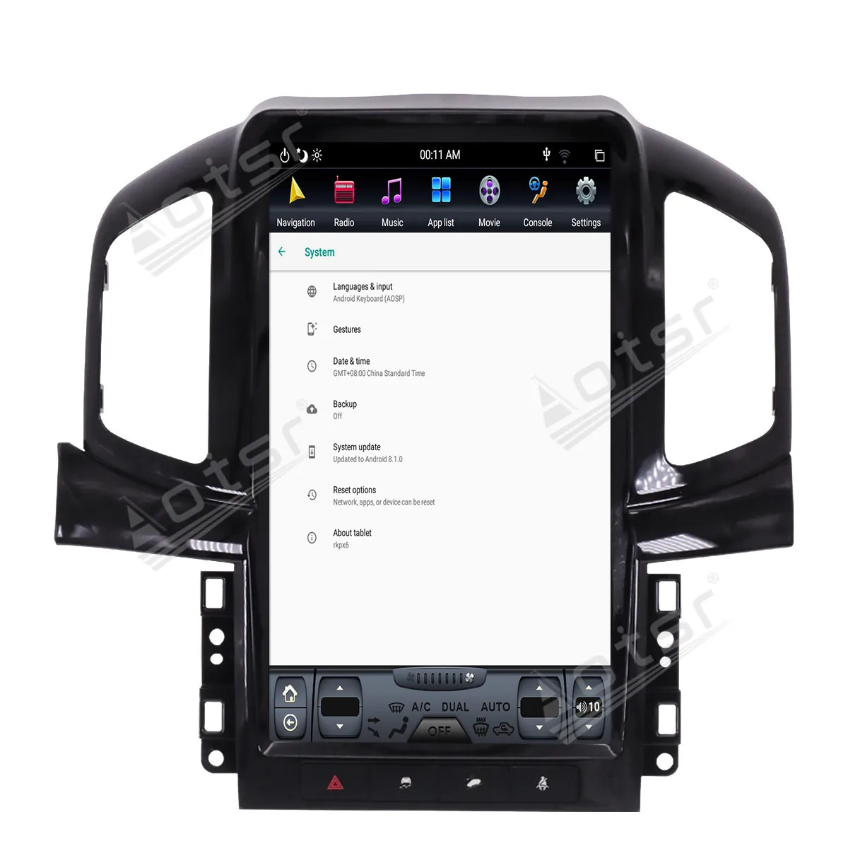 

Car GPS Navigation Radio Audio Stereo Tape Recorder Android 9.0 4+128GB For Chevrolet Captiva 2013-2017